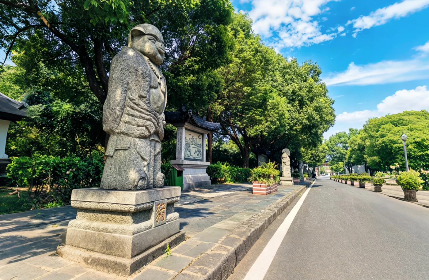 树影相伴 · 园区道路